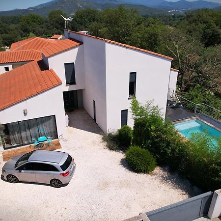 Villa Contemporaine, Jardin Mediterraneen Et Piscine Privee Saint-Jean-Pla-de-Corts エクステリア 写真