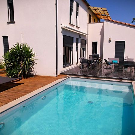 Villa Contemporaine, Jardin Mediterraneen Et Piscine Privee Saint-Jean-Pla-de-Corts エクステリア 写真