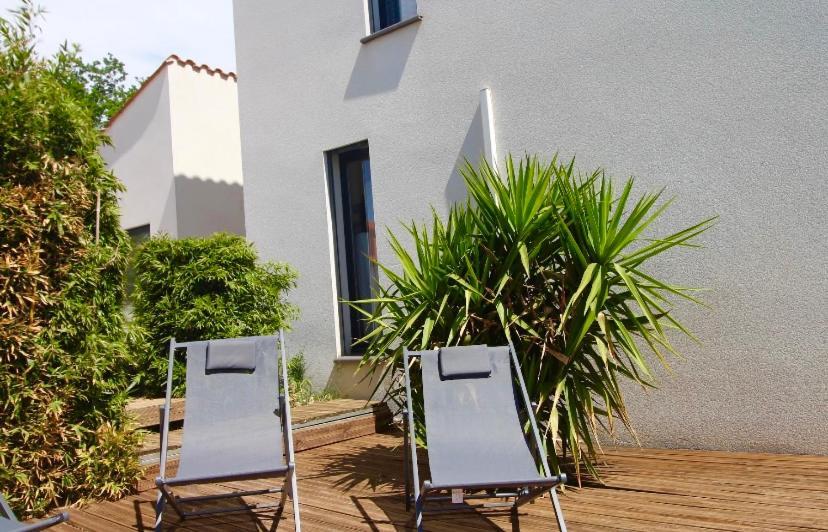 Villa Contemporaine, Jardin Mediterraneen Et Piscine Privee Saint-Jean-Pla-de-Corts エクステリア 写真