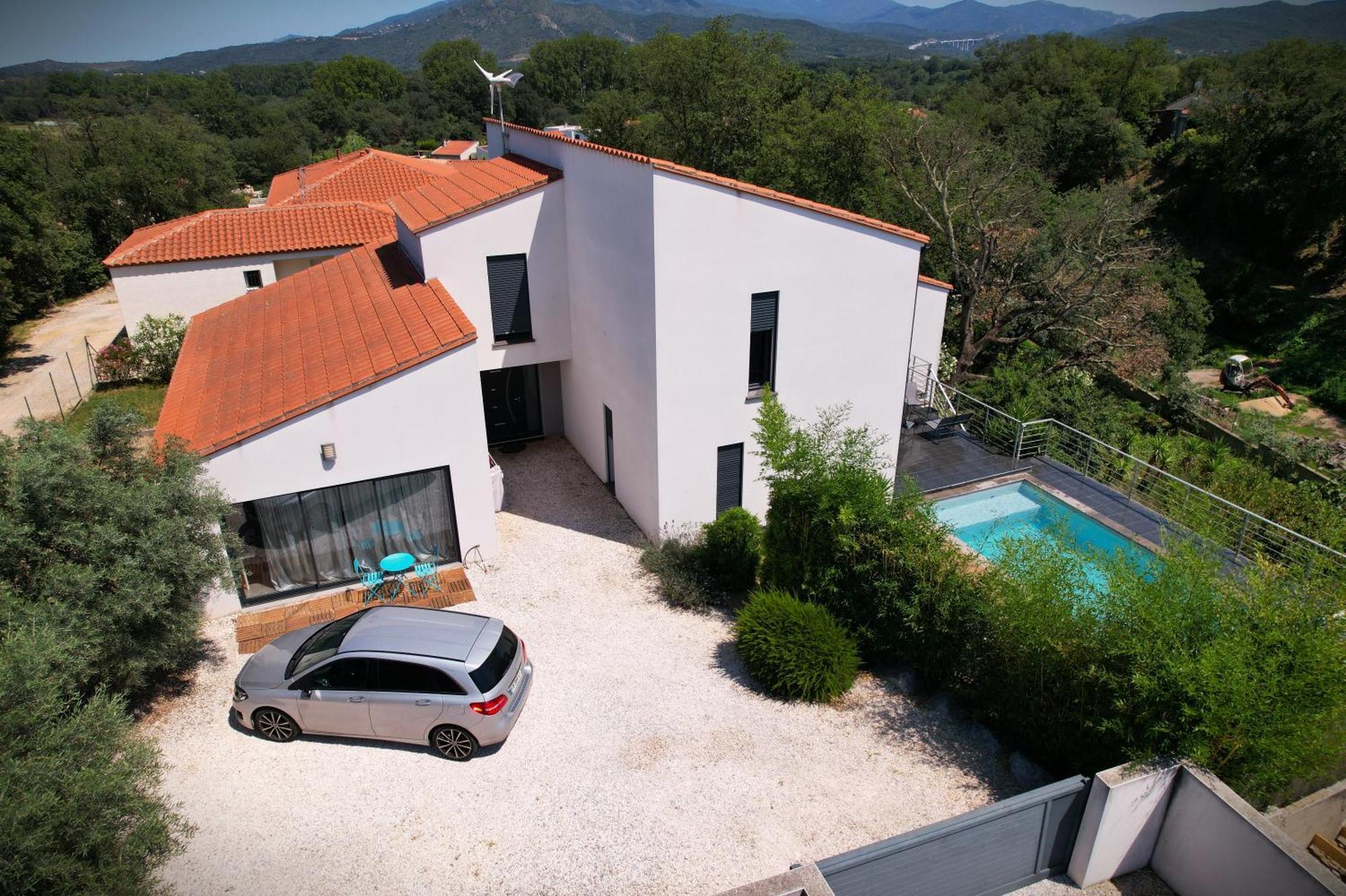 Villa Contemporaine, Jardin Mediterraneen Et Piscine Privee Saint-Jean-Pla-de-Corts エクステリア 写真